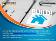 Zentner Steel Buildings Ltd. | Construct steel buildings in Alberta,  C
